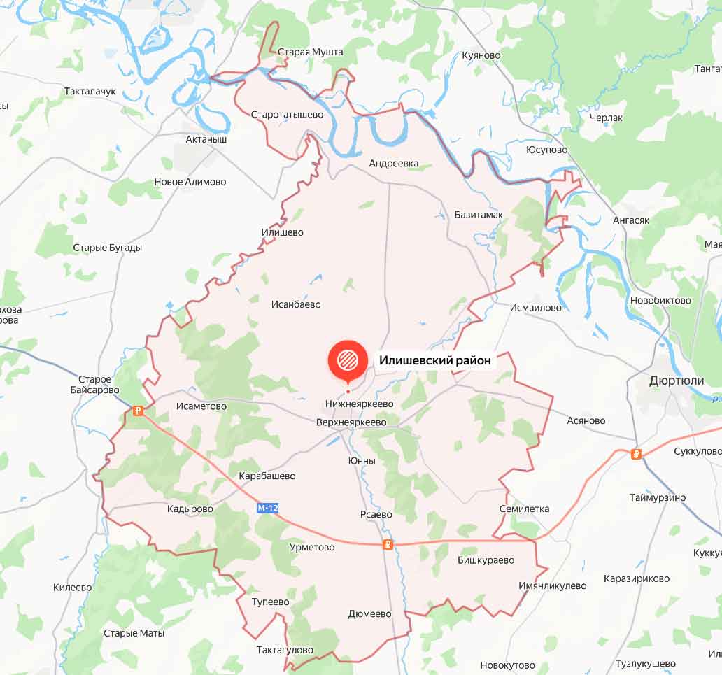 Илишевский район