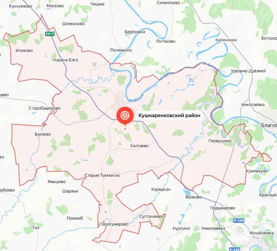 Кушнаренковский район 