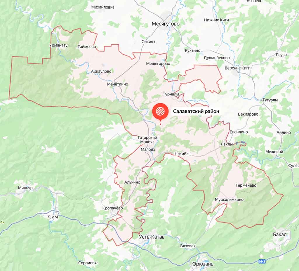 Салаватский район 